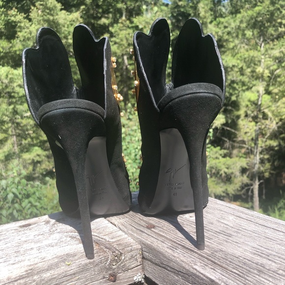 Giuseppe Zanotti sz 41 embellished stiletto  slide - Picture 4 of 8